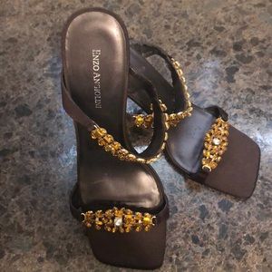 NEW Enzo angiolini high heel sandals